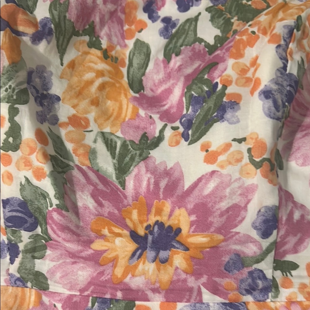 Selfie Leslie Floral Mini romper Dress - Pink and Purple - Picture 5 of 7